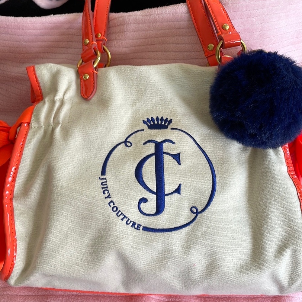 Juicy Couture Vintage Bright Orange Bag